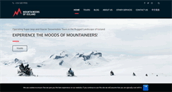 Desktop Screenshot of mountaineers.is